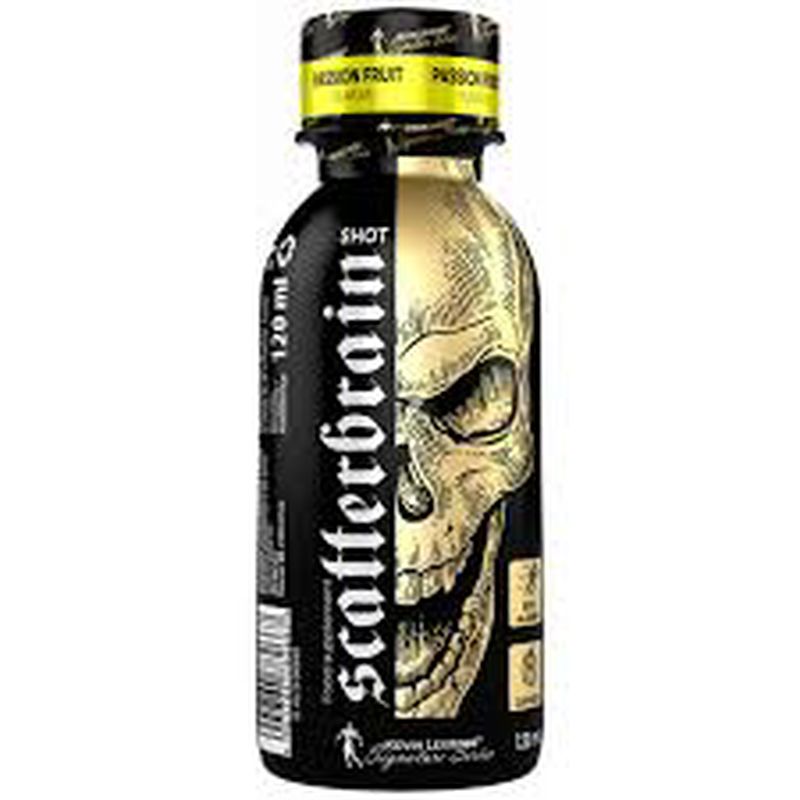Kevin Levrone Scatterbrain Preworkout Shot Pack 12 x 120ml - 48 servis - Görsel 2