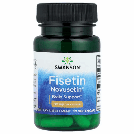 Swanson, Fisetin Novusetin Brain & Cognitive 100 mg 30 Vegan Caps