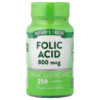 Nature's Truth Vitamin B9 Folate - Folic Acid 800 mcg 250 Tablet