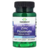 Swanson Zinc Picolinate 50 mg 60 Capsules