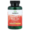 Swanson Omega 3 EPA DHA Fish Oil with Vitamin D3 Lemon 60 Softgels