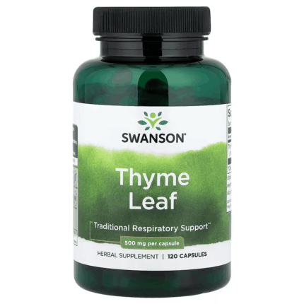 Swanson Thyme Leaf 500 mg 120 Capsules