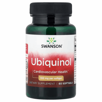 Swanson Kaneka Ubiquinol Coenzyme Q10 100 mg 60 Softgels