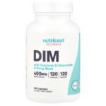 Nutricost Diindolylmethane DIM Women Dong Quai Calcium Glucarate 400mg 120 Caps