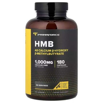 Primaforce HMB B-Hydroxy B-Methylbutyrate 1000 mg 180 Capsul