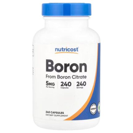 Nutricost Boron Citrate 5 mg 240 Capsules