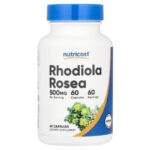 Nutricost Rhodiola Rosea 500 mg 60 Capsules