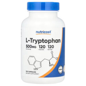 Nutricost L-Tryptophan Sleep 500 mg 120 Capsules