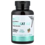 Nutri, 20:1 Extract Tongkat Ali Tribulus Eurycoma longifolia 120 Vegan Capsules