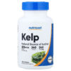 Nutricost Kelp Natural Source of Iodine 325 mcg 240 Tablet