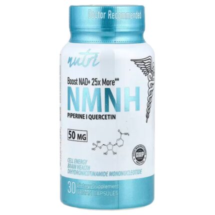 Nutri NMNH Dihydronicotinamide Mononucleotide 30 Vegan Capsules