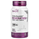 Nutri, Resveratrol+ Antioxidants 60 Vegan Capsules