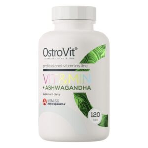 OstroVit VIT&MIN + Vitamin KSM66 Ashwagandha 120 tablets