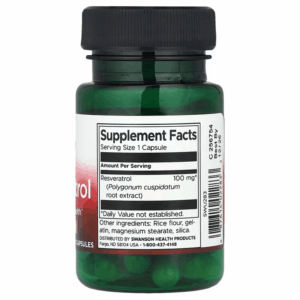 Swanson Resveratrol 100 mg 30 Capsules - Görsel 2