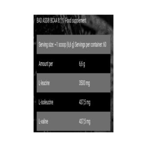 BAD ASS BCAA 8 1 1 400 g – 60 SERVİS