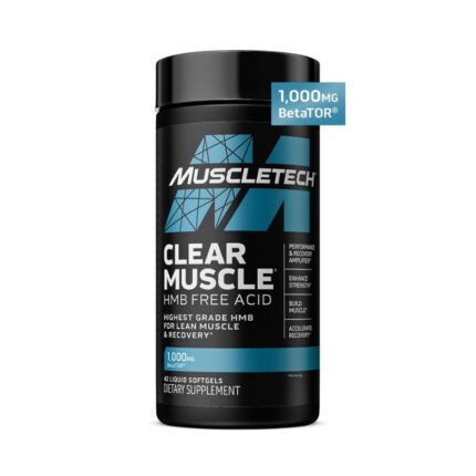 Muscletech, Clear Muscle, HMB Free Acid, 42