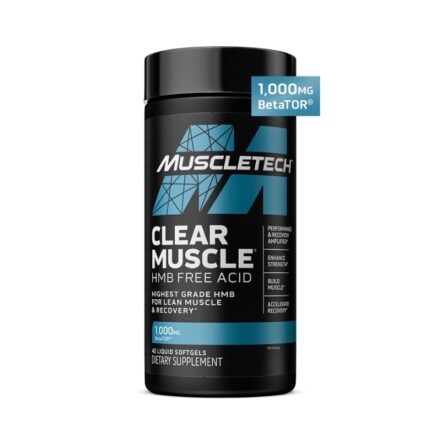 Muscletech, Clear Muscle, HMB Free Acid, 42