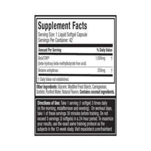 Muscletech, Clear Muscle, HMB Free Acid, 42
