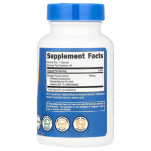 Nutricost Rhodiola Rosea 500 mg 60 Capsules - Görsel 2