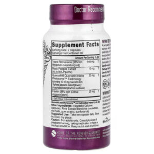 Nutri, Resveratrol+ Antioxidants 60 Vegan Capsules