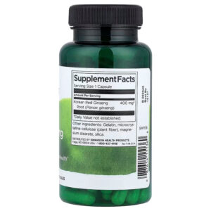 Swanson Full Spectrum Korean Red Ginseng Root 400 mg 90 Capsules