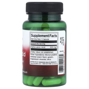 Swanson Alpha Lipoic Acid 300 mg 60 Capsul