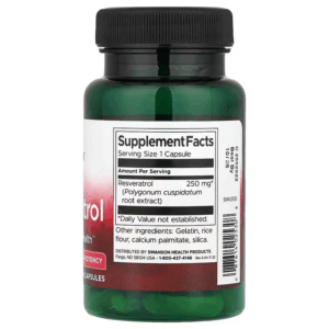 Swanson Resveratrol 250 mg 30 Capsules