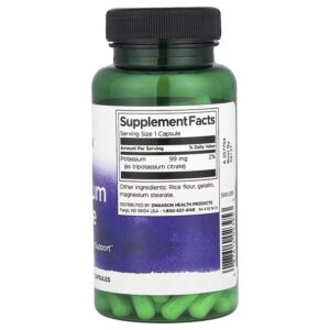 Swanson, Potassium(Potasyum) Citrate 120 Caps - Görsel 2