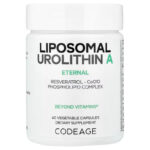 Codeage Liposomal Urolithin A Resveratrol CoQ10 Phospholipid 60 Caps