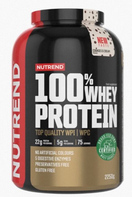 Nutrend 0 Whey Protein 2250 Gr KURABİYE