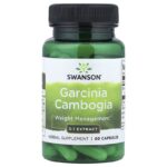 Swanson Garcinia Appetite Control 5:1 Extract 60 Capsules