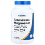 Nutricost Potassium Citrate + Magnesium Citrate 240 Capsules
