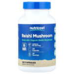 Nutricost Organic Reishi Mushroom 120 Capsules