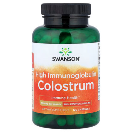 Swanson Vitamins High Immunoglobulin Colostrum Immune Health 120 Caps