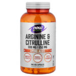 NOW Foods, Sports Arginine Citrulline Nitric Oxide 240 Veg Capsules