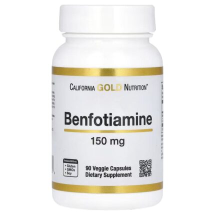 California Gold Nutrition B1 Benfotiamine 150 Mg - 90 vegan Kapsül