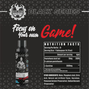 Dexter Jackson Black Series L-Carnitine 3500 - Görsel 2