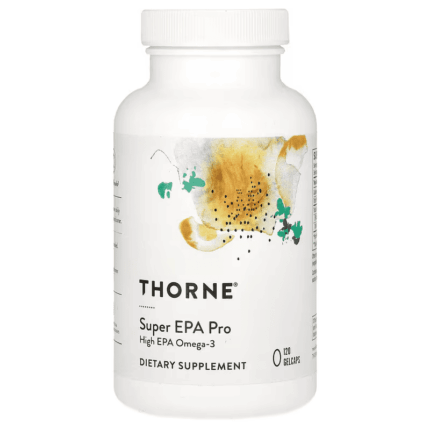 THORNE - Super EPA Pro - Omega-3 Fish Oil with EPA & DHA Brain & Cognitive 120 Softgels