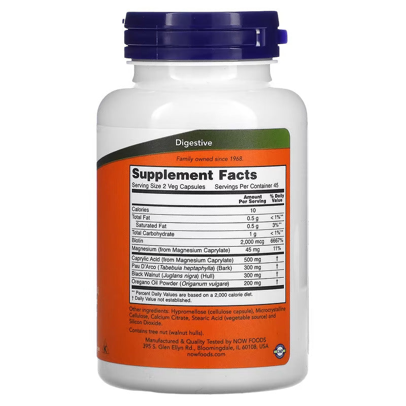NOW Foods, Candida Support, 90 Veg Caps - Görsel 2