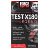 Force Factor, Test X180 Legend Test Booster Ginseng , Cordyceps , Tribulus 120 Caps