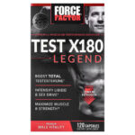 Force Factor, Test X180 Legend Test Booster Ginseng , Cordyceps , Tribulus 120 Caps