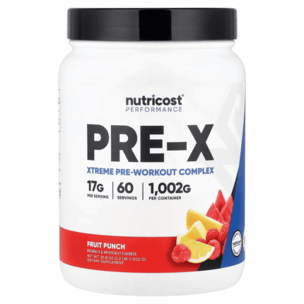 Nutricost Performance PRE-X Xtreme PreWorkout Complex - 1 KG / 60 SERVİS