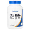 Nutricost Ox Bile 500 mg Gut Health 120 Capsules