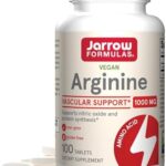 Jarrow Arginine Arjinin 1000 mg 100 Tablets