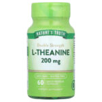 Nature's Truth L-Theanine Brain & Cognitive Amino acid 200 mg 60 Quick Release Capsules