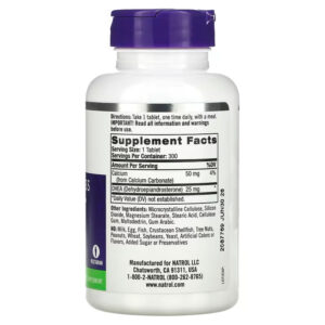 Natrol DHEA 25 mg 300 Tablet - ABD MENŞEİ - Görsel 2