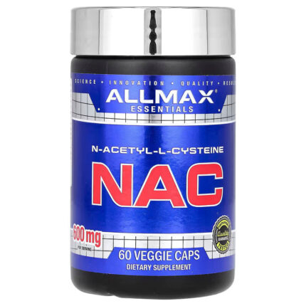 ALLMAX NAC - 60 Veggie Capsules - Immune Support & Free Radical Protection - 60 Servings