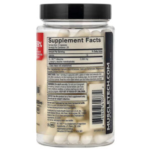 Muscletech Peptide 185 2000 mg 84 Capsules