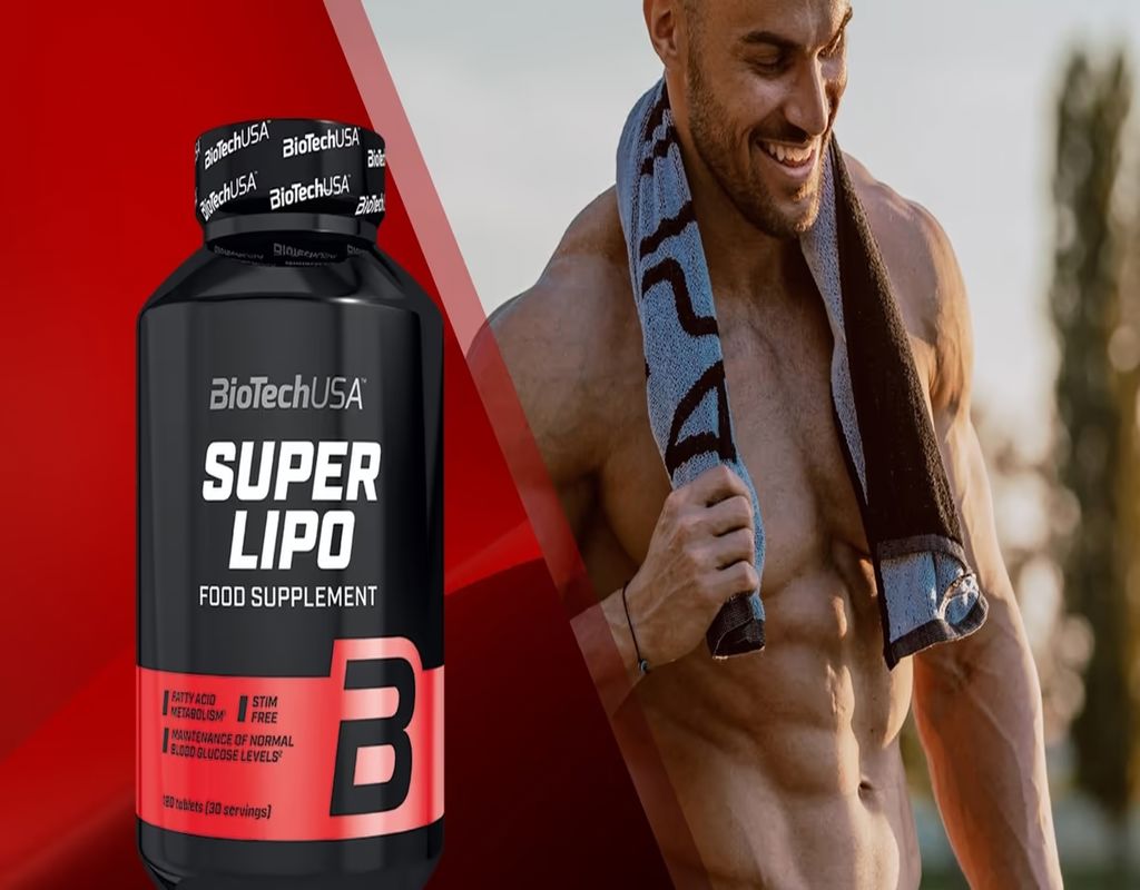 BioTech USA Super Lipo Fat burner (HCA+L-carnitine+Green tea+CLA+Garcinia cambogia) 120 tablets - Görsel 2
