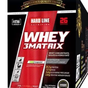 Hardline Whey 3 Matrix 30 Gr 26 Saşe Çilek